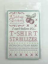 Sublime Stitching T-Shirt Stabilizer Makes Stitching Easy  I Can&#39;t Believe It&#39;s - £9.42 GBP