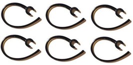 12 Pcs (6-clear/6-black) Earhook Ear Hook Clip Loop Replacement Compatib... - $14.99