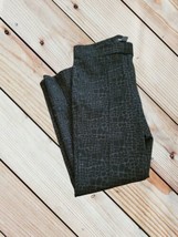 Style &amp; Co Women’s Jeggings Pull On Jeans Black w/ brick type design Medium - £11.59 GBP