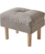 Ymyny 15.75&quot; Small Footstool Ottoman, Footrest With Sponge Padded, Uhbd023G - $41.93