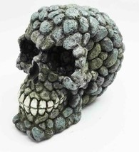 Volcanic Ash Rock Pile Skull Craggy Humanoid Asteroid Skeleton Figurine Statue - £15.97 GBP