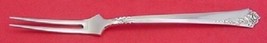 Damask Rose by Oneida Sterling Silver Spinach Fork 7 1/4&quot; Custom Made - £78.11 GBP