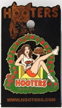 Hooters Sexy Wing Girl At Rose Bowl Parade Pasadena Ca California Label Pin - £14.15 GBP
