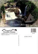 New York Keeseville Ausable River Ausable Chasm Sandstone Gorge VTG Postcard - £7.39 GBP