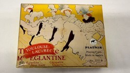 Vintage Piatnik Toulouse-Lautrec Moulin Rouge Card SEALED Card Decks - $15.79