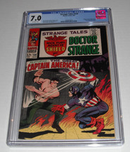 Strange Tales # 159..CGC Universal slab 7.0  Fine-VF grade...1967 comic book--hi - £116.47 GBP