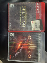 Lot Of 2 :The Elder Scrolls Iv: Oblivion Goty Ed.[Greatest Hits] + Diablo Iii - £11.60 GBP