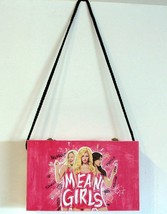 Mean Girls On Broadway Handmade Decoupage Retro Vintage Wood Handbag Pocketbook - £47.84 GBP