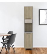 82&quot; Gray And Oak Wood Pantry Or Storage Closet - €963,06 EUR