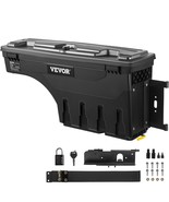 VEVOR Truck Bed Storage Box, Lockable Lid, Waterproof ABS Wheel Well Too... - $120.41