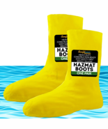 Yellow Latex Nuke Boot Cover Over The Shoe Great(2X-LARGE) - $20.67 CAD