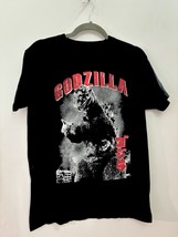 Original Classic Godzilla Japanese Kaiju Monster TOHO Black T-Shirt Medium - $16.76