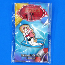 Hazbin Hotel Swimsuit Charlie Enamel Pin Summer 2021 Limited Edition Vivziepop - £43.01 GBP