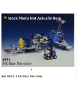 LEGO 6931 FX-Star Patroller with 2 minifigures Incomplete - $110.00