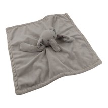 Gradie Elephant Security Blanket Lovey Baby Gund Gray Pacifier Holder - $17.82