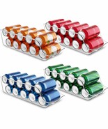 Utopia Kitchen Clear Soda Can Organizer - Fridge Organizer Bins - Set Of... - $37.97