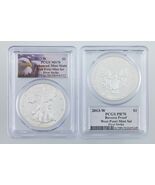 2013-W Ouest Point Mint Kit Amélioré &amp; Marche Arrière Preuve PCGS MS70 P... - €360,43 EUR