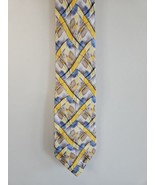 Jerry Garcia Blue/Yellow Weave Neck Tie, Northern Lights Proof 203 100% ... - $19.44 CAD
