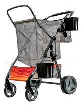 Strolee Beach Compact Folding Cart - Westerly Sunset - Best Extra-Large Storage - £155.81 GBP
