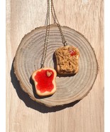 PB&amp;J Besties Forever Necklace Set – Polymer Clay Toasts Necklace  - $631.68 MXN