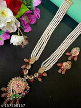 Kundan High Quality Jewelry  Necklace Chain Bridal Party Fashion Jewerly... - £26.67 GBP