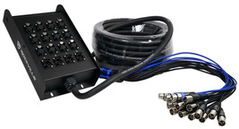 Rockville SX1650 16 Channel 50 Foot XLR Snake Cable, 100% OFC, Double Shielded - £213.95 GBP
