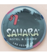 Sahara Hotel &amp; Casino Las Vegas NV $1 Casino Chip - $111.00 MXN