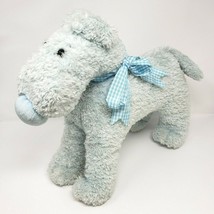 18&quot; North American Bear 2072 Ollie Baby Blue Puppy Dog Stuffed Animal Plush Toy - £59.29 GBP