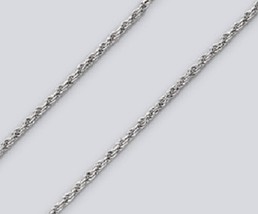Rope Chain Necklace - 16 inch* (1.4mm* wide) - Sterling Silver - Made It... - $18.26