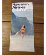 Hawaiian Airlines See All Hawaii Brochure - $470.43 MXN