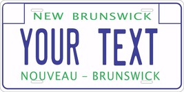 New Brunswick 1987 Tag License Plate Personalized Auto Bike Motorcycle Moped - $8.84+