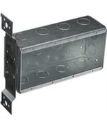 New #687 2-1/2&quot; 4 Gang Electrical Metal Switch Box 6641195 - $52.99
