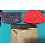 3 ESTEE LAUDER MAKEUP COSMETIC BAGS - DIFFERENT STYLES DIFFERENT SIZES F... - $29.26 CAD