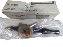 Michelob Beer Tap Handle Wooden Marker NIB Large Deluxe 3 Sided Vintage ... - $29.65