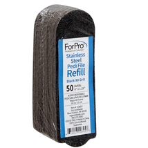 Forpro Professional Collection Stainless Steel Pedi File Refill, 80 Grit... - $13.41