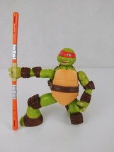 Ninja Strikin Mikey Figure Teenage Mutant Turtles TMNT Michelangelo 2014     - £6.97 GBP