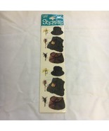 Vintage Fishing Stickers Francis Meyer Factory Sealed 2 Sheets 4 Section... - $111.01 MXN