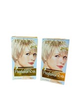 2 L&#39;Oreal Superior Preference Fade-Defying Color + Shine #9.5A Blonde.  NIB. - £15.76 GBP