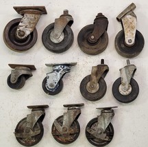 *PV) Vintage Mixed Lot of 11 Pieces Junk Drawer Casters Wheels - $368.88 MXN