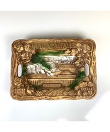 Vintage Niagara Falls US Canada Ceramic Decorative Dish Tray Serving Pla... - $515.46 MXN