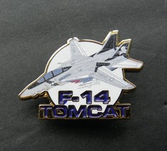 US NAVY F-14A TOMCAT FIGHTER AIRCRAFT LAPEL HAT PIN 1.6 INCHES NEW - $5.74