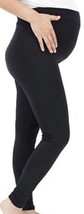 NWT Plush Maternity Matte Fleece-Lined Leggings Black Size XS - £19.43 GBP