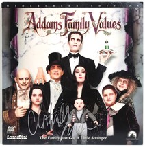 Addams Family Values (1993) Christina Ricci Signed Laserdisc LD NTSC Autographed - £71.29 GBP