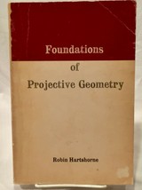 Foundations of Projective Geometry by Robin Hartshorne (1967 1st Edition... - £126.86 GBP