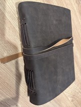 Vintage Antique Look Leather Journal 7&quot; X 5&quot; Notebook NEW - £21.99 GBP