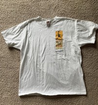 Vintage Fruit of the Loom Men&#39;s White Gary Payton Foundation Tshirt Size... - $102.09 MXN
