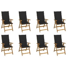  Garden Chair Set of 8 Wooden Brown - $19,900.66 MXN