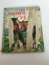 MGM&#39;s National Velvet Vintage Little Golden Book 1961 Horse Childrens A Edition - £8.78 GBP