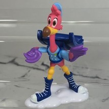 Just Play Disney Jr TOTS Freddy the Flamingo Bird Figure Cloud PVC 4&quot; - $11.88