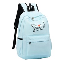 2023 Preppy Style Fashion  Women School Bag Travel Backpack For Girls Teenager S - £153.31 GBP